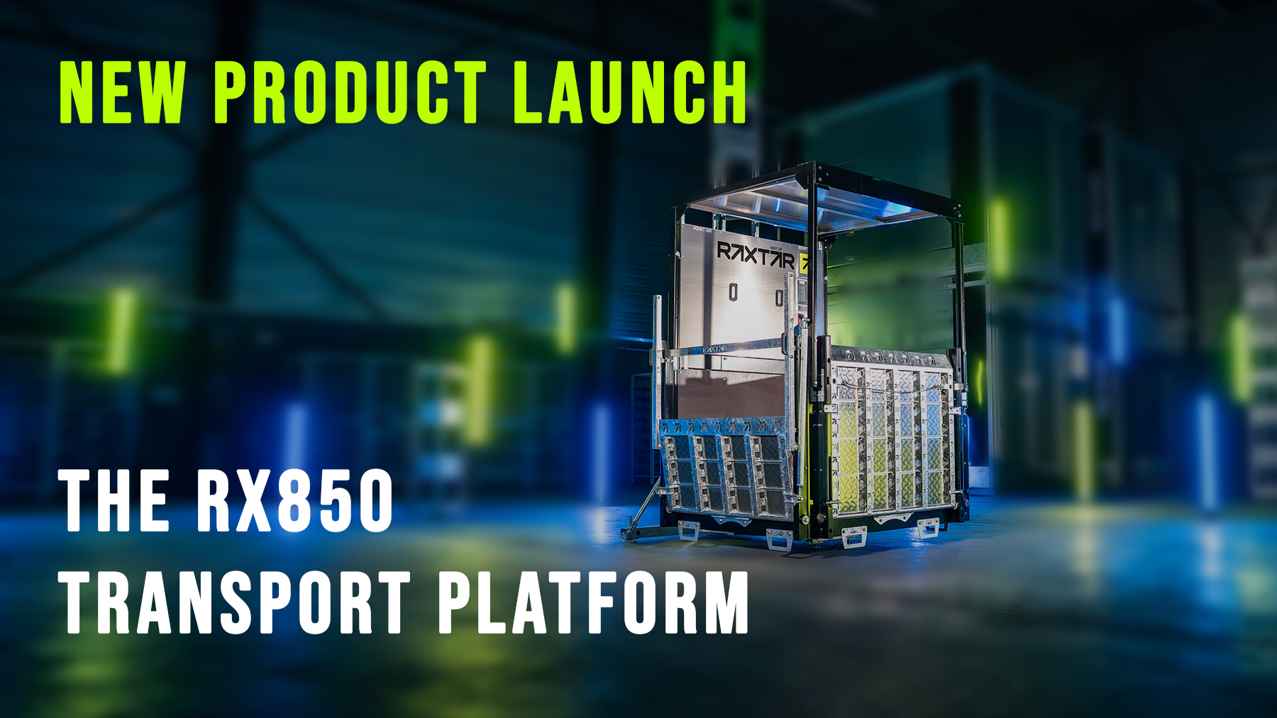 RX Newsflash 6 | RX850 Transport Platform